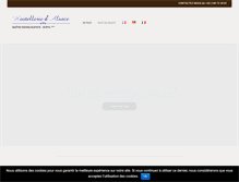 Tablet Screenshot of hostellerie-alsace.fr